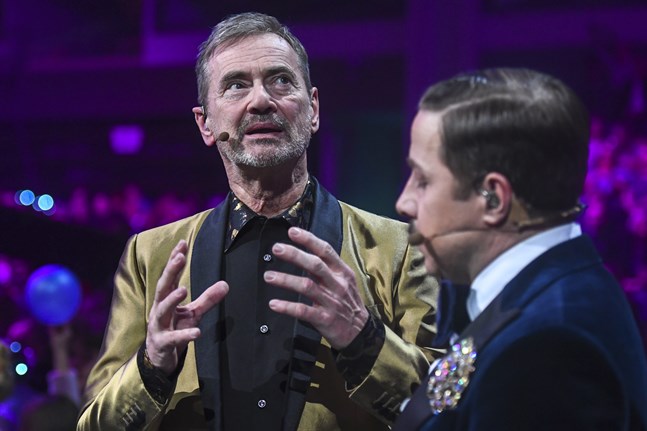 Christer Björkman och David Sundin leder "Inför ESC". Arkivbild.