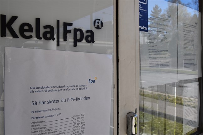 Folkpensionsanstalten ser över sina rutiner för att påskynda handläggningen av alla ansökningar om arbetslöshetsförmåner.