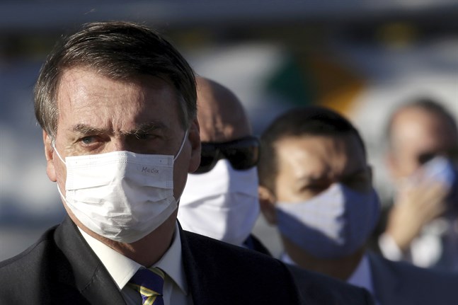 Brasiliens president Jair Bolsonaro.
