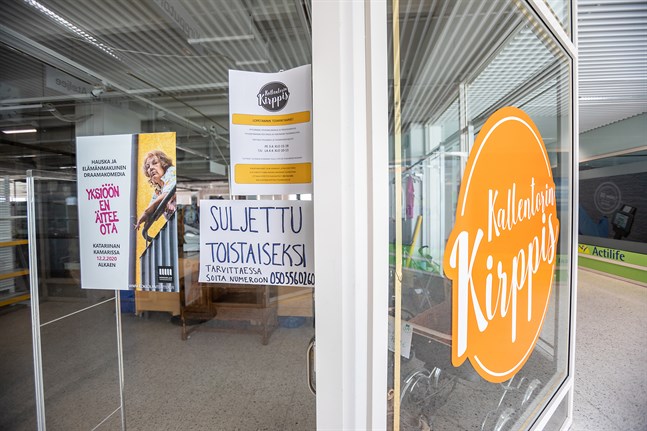 Informationen om att det är "stängt tills vidare" har ändrats till att loppmarknaden avslutar sin verksamhet.