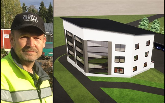 Jan-Mikael Hoijar ser fram emot att ta sig an projektet i Smedsby.
