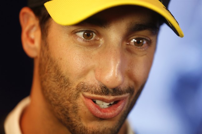 Daniel Ricciardo.
