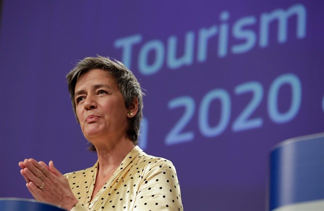 EU-kommissionär Margarethe Vestager.