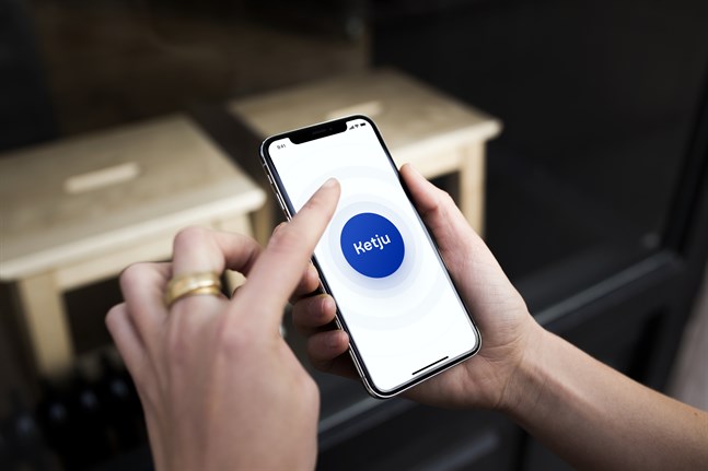 Vasa var först i våras med testet av Ketju-appen.