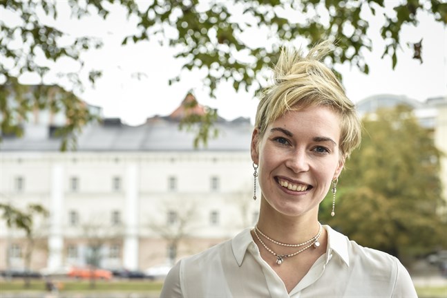 Saara Kujala jobbar med affärsutveckling inom Wärtsilä