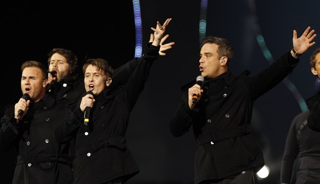 Take That återförenas igen – digitalt. Arkivbild.