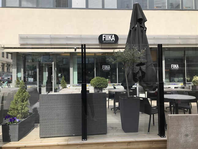 Fiika vill förstora uteserveringen i sommar.