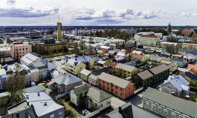 Karleby centrum.