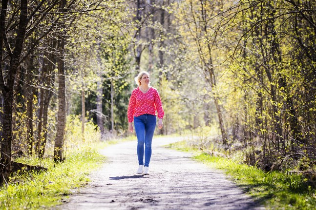 Annika Honkakangas blir socionom i vår.