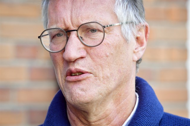 Anders Tegnell, statsepidemiolog vid Folkhälsomyndigheten. Arkivbild.