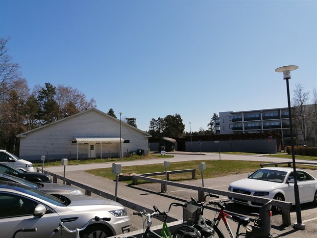 Det var i det här området i Beckbruket i Karleby där skottlossningen ägde rum.
