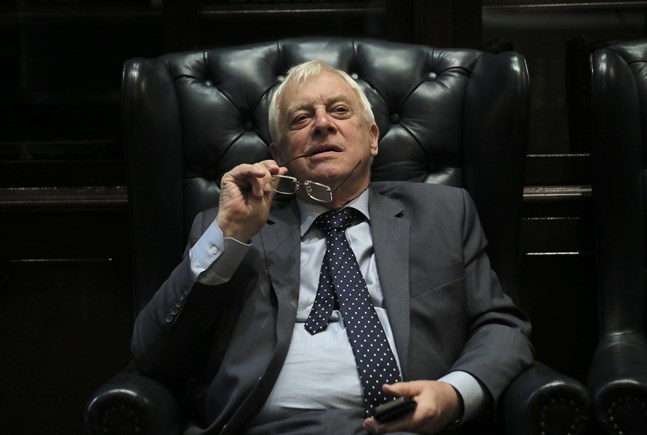 Chris Patten, Hongkongs siste brittiske guvernör, är starkt kritisk till Kinas agerande. Arkivbild.