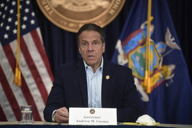 New Yorks guvernör Andrew Cuomo. Arkivbild.