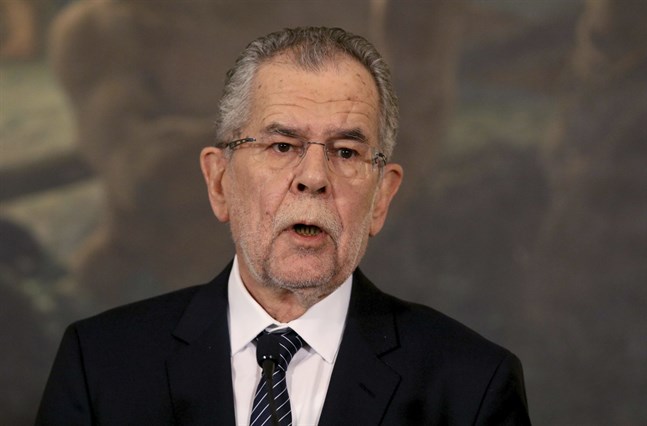 Österrikes president Alexander van der Bellen. Arkivbild.