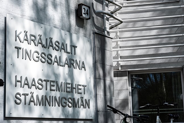 Österbottens tingsrätt i Karleby. Arkivfoto.