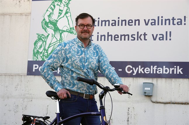 – Nätförsäljningen av reservdelar för cyklar har ökat, säger Jan Bonn, verkställande direktör på Tähtipyörä.