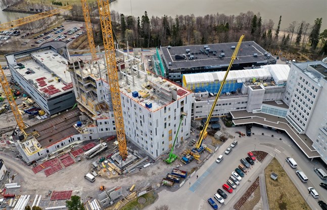 Hårda besöksbegränsningar fortsätter på Vasa centralsjukhus.