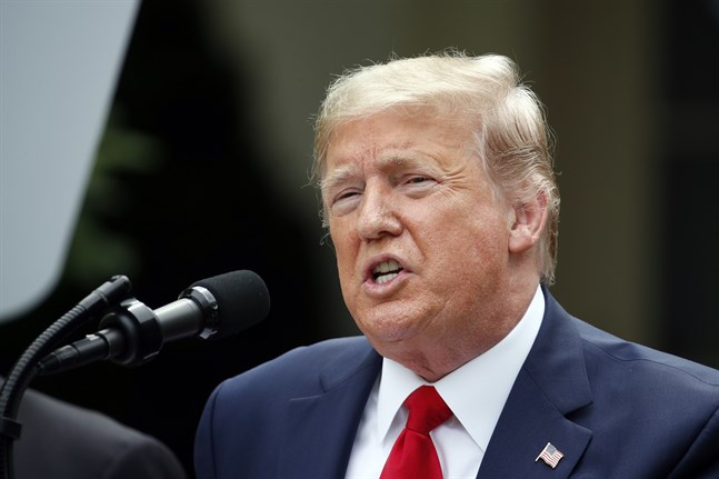 USA:s president Donald Trump bryter med WHO.