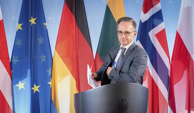 Tysklands utrikesminister Heiko Maas. Arkivbild.