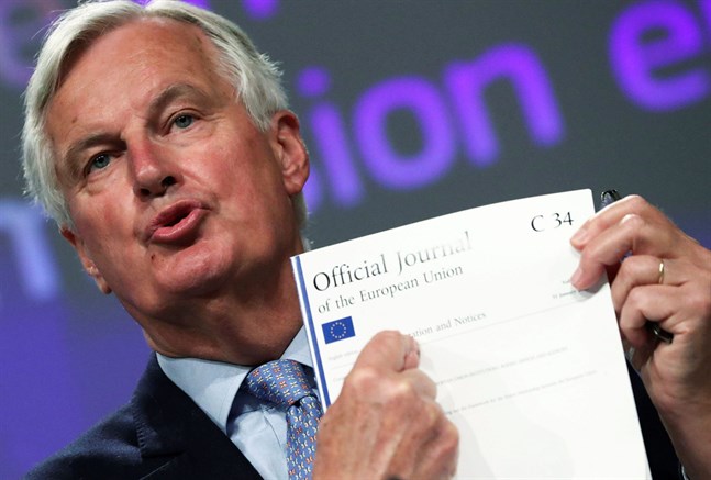 Frankrikes Michel Barnier är EU:s chefsförhandlare i brexitfrågor.