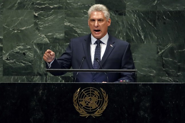 Kubas president Miguel Díaz-Canel. Arkivbild.