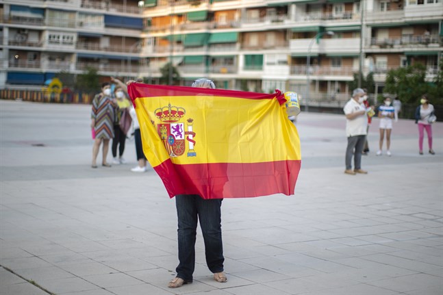 Spanien är ett av de länder i världen som drabbats hårdast av pandemin. Arkivbild.