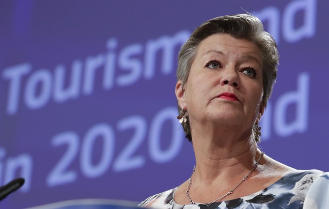 EU:s inrikeskommissionär Ylva Johansson. Arkivbild.