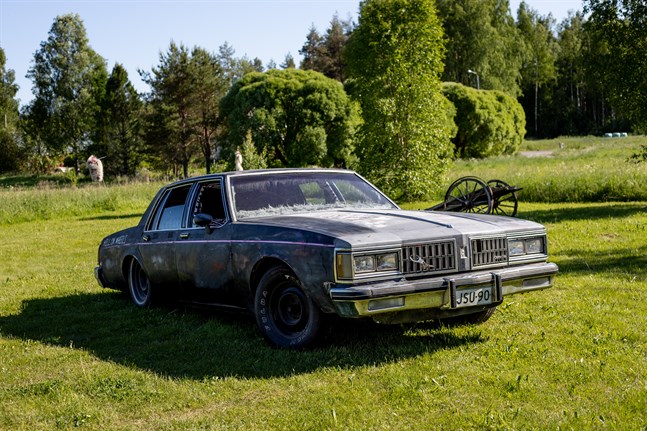 William Smeds har restaurerat en Oldsmobile Delta 88 årsmodell 1981.