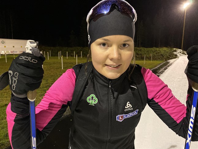 Det blir inte många tävlingar i orienteringsskytte i sommar, konstaterar Caroline Sandelin.