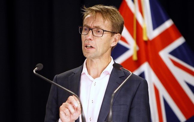 Ashley Bloomfield, generaldirektör vid Nya Zeelands hälsoskyddsmyndighet. Arkivbild.