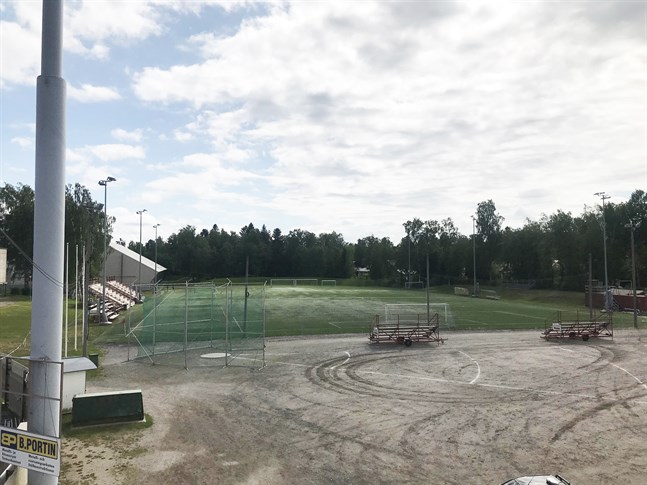 Här är det tänkt att Jakobstads nya fotbollsstadion ska stå klar 2022.