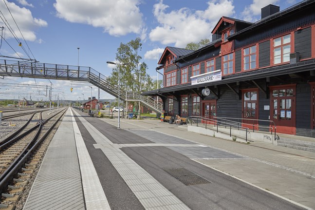 Länstrafiken Norrbotten ändrar sig och kör till Gällivare tätort även under midsommarhelgen. Arkivbild.