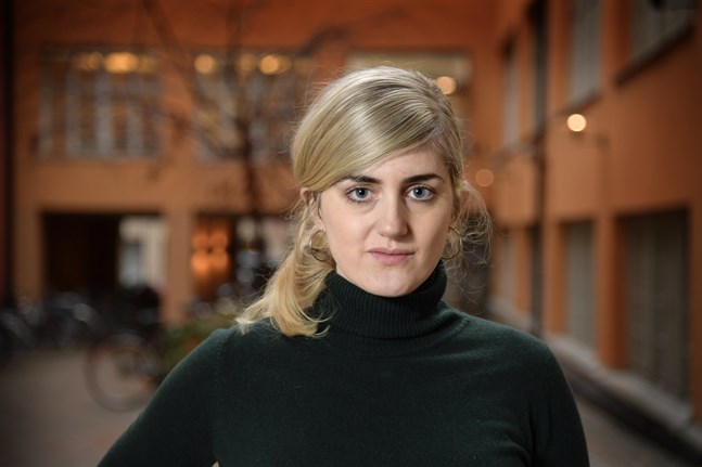 Matilda Voss Gustavsson, författare till boken "Klubben".