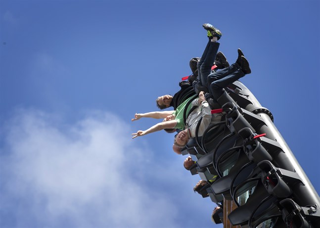 Attraktion på Liseberg. Arkivbild.