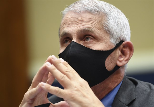 USA:s ledande smittskyddsexpert Anthony Fauci frågades ut av ett kongressutskott på tisdagen.