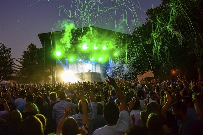 Festivalen Rockoff i Mariehamn ordnas den 17-25 juli.