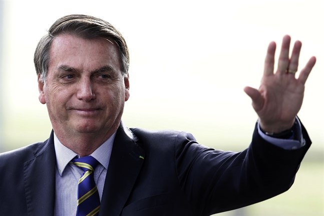 Brasiliens president Jair Bolsonaro. Arkivbild.