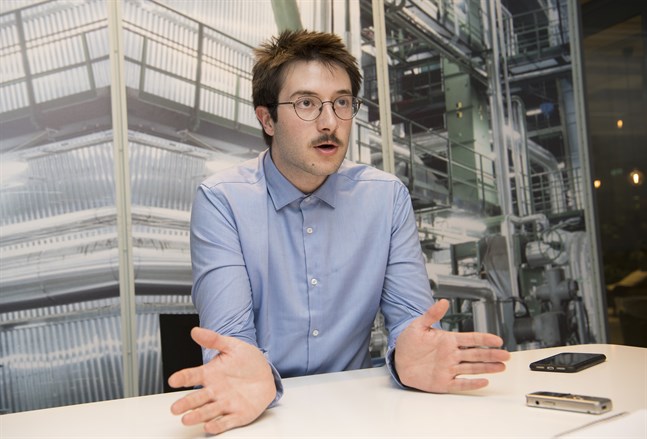 Sam Heft-Luthy, produktchef på Google för integritetsfrågor. Bilden är från ett besök i Stockholm i oktober i fjol.