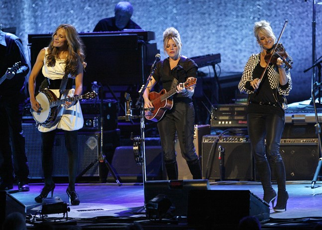 Dixie Chicks heter numera The Chicks. Arkivbild.