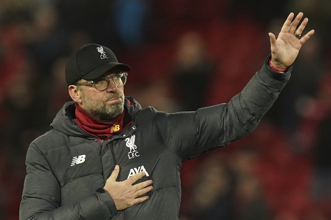 Jürgen Klopp var tårögd efter Liverpools ligaguld.