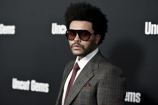 Abel Tefaye, känd under artistnamnet The Weeknd. Arkivbild.