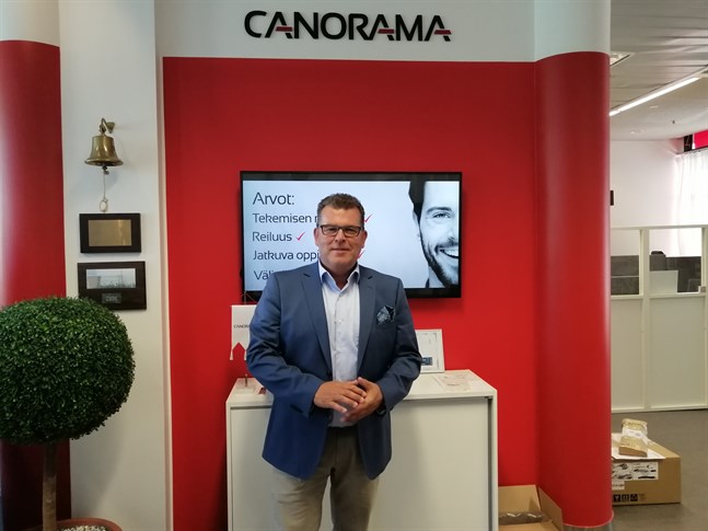 Martin Brandt vd på Canorama.