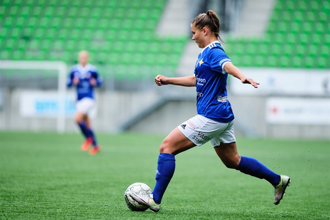 Fanny Forss gjorde sitt åttonde mål för säsongen när Vasa IFK gästade PKKU.