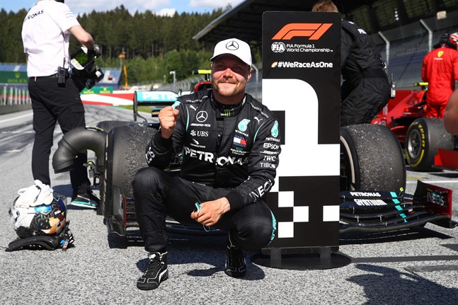 Valtteri Bottas höll huvudet kallt trots problem med växellådan.