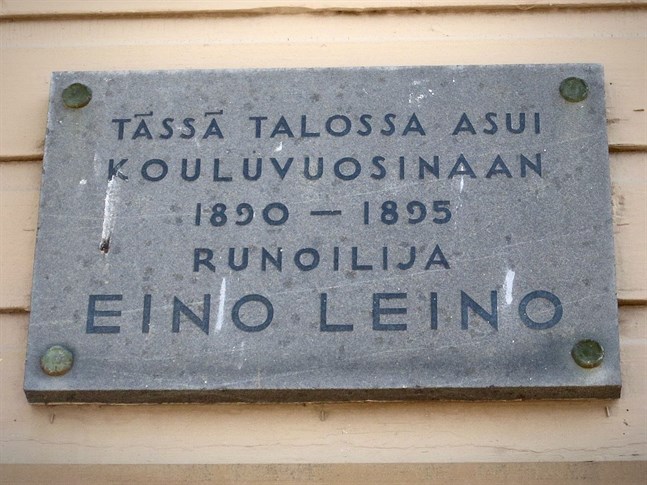 Eino Leino är en av Finlands kändaste poeter.