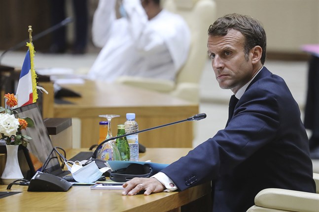 Frankrikes president Emmanuel Macron.