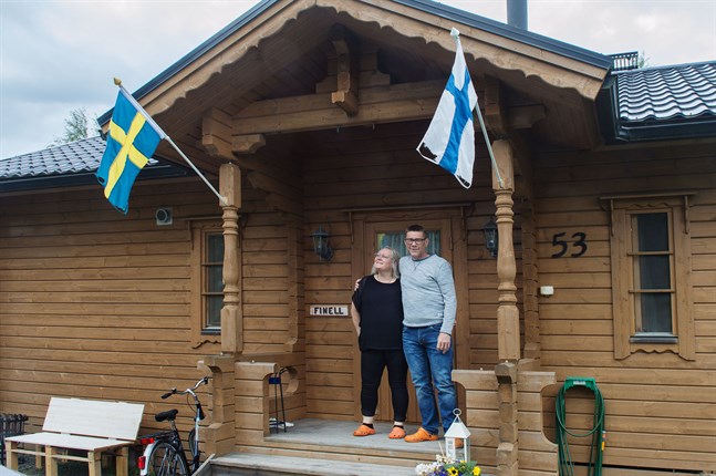 Det var en självklarhet att sitta i karantän för familjen Finell från Stockholm.