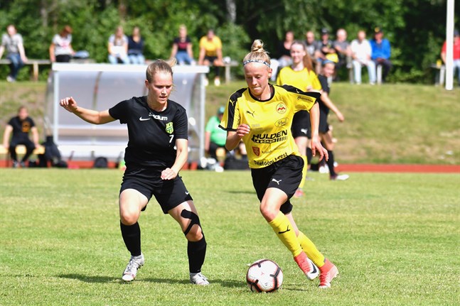 Tilde Hellund på frammarsch för Myran.