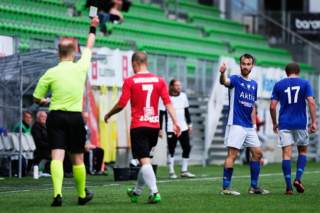 Kristian Kokko i en hemmamatch mot Jippo i juli 2020.