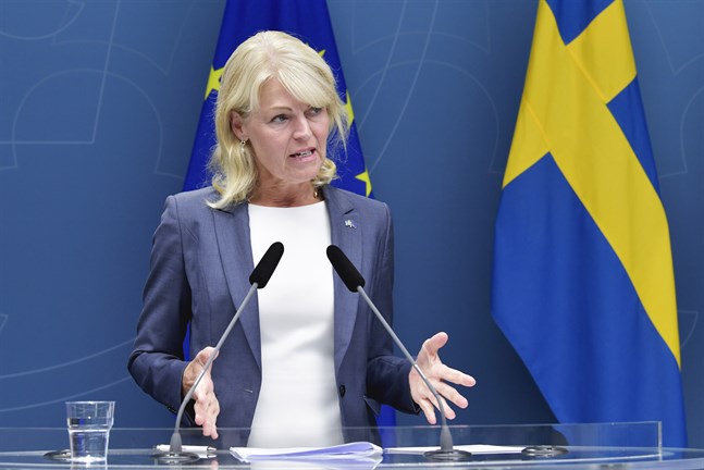 Sveriges Nordenminister Anna Hallberg (S) är orolig över de försämrade nordiska relationerna. Arkivbild.